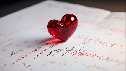 Using a cardiogram of the human heart to provide context for medical cardiac care,