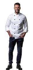 Fototapeta premium Looking for a great chef? Look no further! I'm a professional chef with years of experience, and I'm passionate about creating delicious, healthy meals