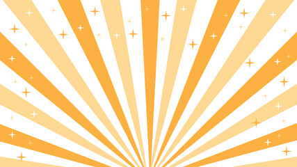 放射線　背景　オレンジ　キラキラ
