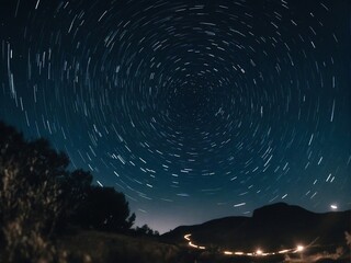 Fototapeta premium starry night sky