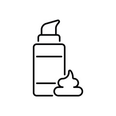 Shaving Foam vector icon