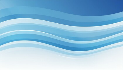 Winter Waves: Blue and White Abstract Ocean Texture"