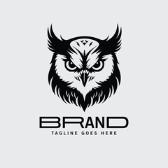 owl vector business  Logo Design Template Element