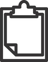 clipboard sign with tick icon