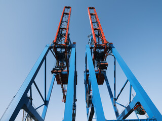 Hamburg　貨物クレーン