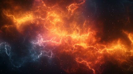 explosion in space