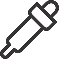 dropper icon with drop