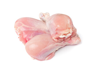 Raw Chicken Drumsticks Isolated, Uncooked Poultry Legs, Fresh Hen Meat, Fresh Chicken Drumstick