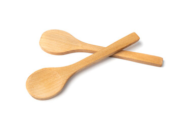 Wooden Spoon Isolated, New Wood Spoons, Small Ladle, Vintage Kitchen Accessory, Retro Wooden Spoons