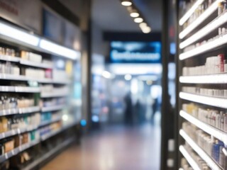 shopping in supermarket