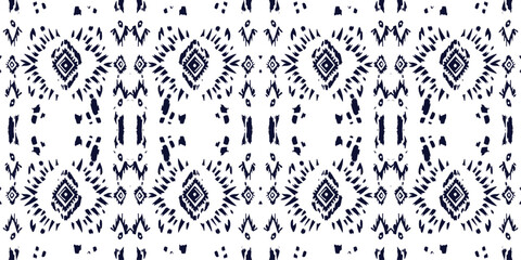 Seamless batik pattern,Seamless tribal batik pattern,and Seamless colorful pattern resemble ethnic boho, Aztec,and ikat styles.designed for use in wallpaper,fabric,curtain,carpet,Batik Embroidery