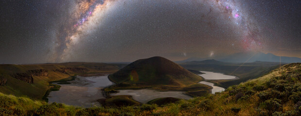 Meke Crater Lake in Konya , Turkey