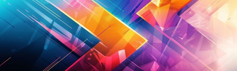 Brightly colored abstract background with a diagonal design