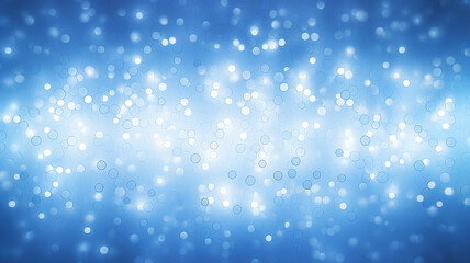 abstract blue background, a light glowing symbol of new technologies, copy space of new technologies