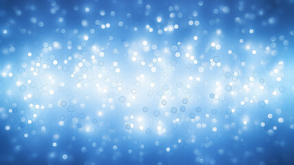 abstract blue background, a light glowing symbol of new technologies, copy space of new technologies