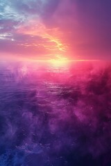 Fototapeta premium dramatic sunset sky with clouds. beautiful colorful clouds.