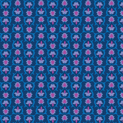 Tradition Lotus Flower ornate - Vector pattern