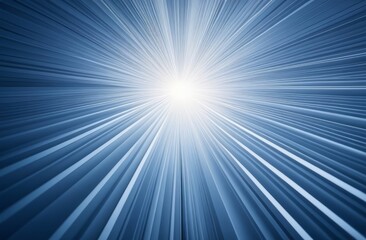 Abstract background in the form of rays in blue tones.