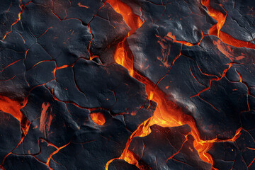 Lava texture fire background , Lava texture fire background rock volcano magma molten hell hot flow...