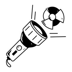 A customizable doodle icon of business insights 