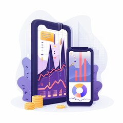 UI color scheme of Investing in stocks
