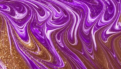 Obraz premium abstract glitter liquid paint background