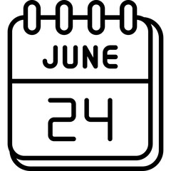 24  June Icon