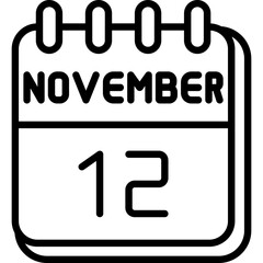 12  November Icon