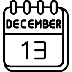 13  December Icon