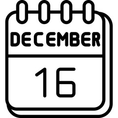 16  December Icon