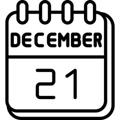21  December Icon