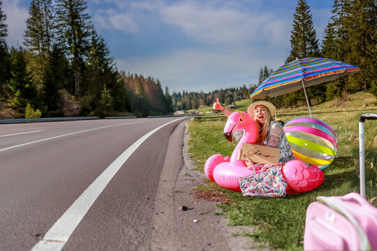 En route pour les vacances.
