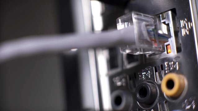 Ethernet cable network switches. Home Internet