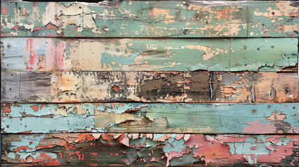 Shabby Chic Distressed Artisan Paper Pallet Wood