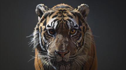 Shoot of tiger wildlife portrait