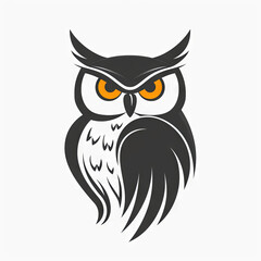 Owl logo design 