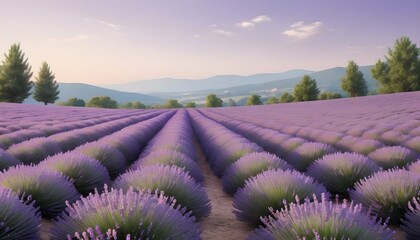 Design a background featuring a field of lavender upscaled 2