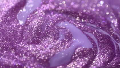 close up abstract glitter liquid paint background