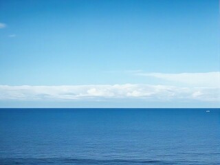 blue sky and sea