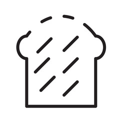 Food Sandwich Toast Line Icon