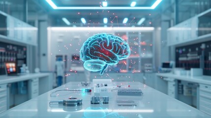 3D Hologram of A Brain: Leading Edge of Medical Imaging