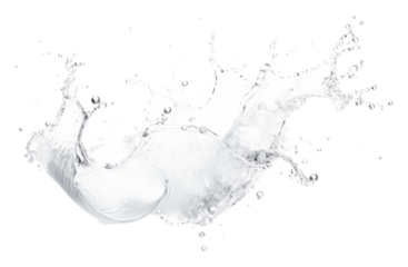 PNG  Water splash white water refreshment.