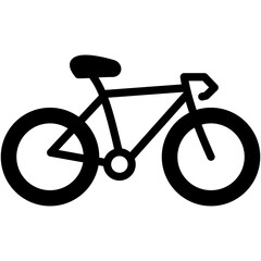 Bicycle Sports  Icon Element For Design