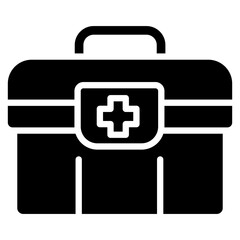 Medical Kit  Icon Element For Design