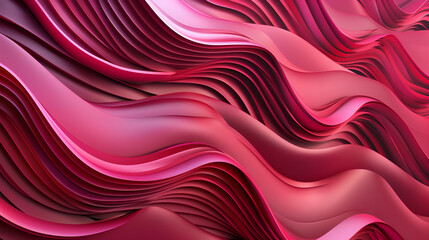 A vibrant and dynamic wave of brilliant colors emerges from a velvety black background, creating a stunning visual display,3d rendering of abstract wavy metallic surface with glowing particles in it