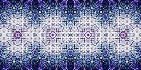 Seamless woven patterns