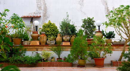 picturesque houses in the historic center of patù salento italy