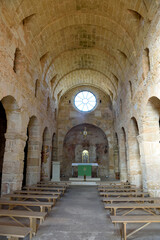 Interior of the church of San Giovanni Battista Patù Patù' Italy