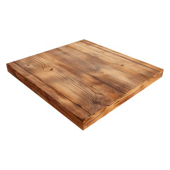 Wooden Table on Transparent background - Ai Generated