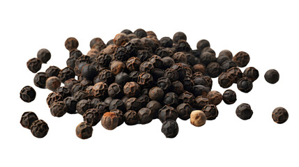 Black Pepper On PNG Background - Generative AI